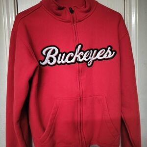 Champion Ohio State Buckeyes full-zip fleece jacket